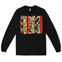 Black christmas brushstroke Long Sleeve Tee - Jasminsmagicworld