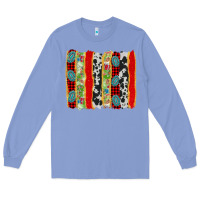 Colony Blue christmas brushstroke Long Sleeve Tee - Jasminsmagicworld