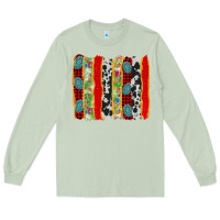 Matcha christmas brushstroke Long Sleeve Tee - Jasminsmagicworld
