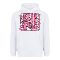 White hope breast cancer awareness ribbon Heavyweight Hoodie - LillyAllenDesigns