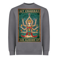 Storm my chakras are aligned af vintage yoga meditation Heavyweight Sweatshirt - tuanDangUi