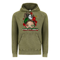 Vintage Olive Mexicana messy bun Vintage Hoodie - NancyCooperArtShop