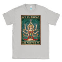 Moon Dust my chakras are aligned af vintage yoga meditation Classic Tee - tuanDangUi