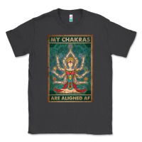 Smoke my chakras are aligned af vintage yoga meditation Classic Tee - tuanDangUi