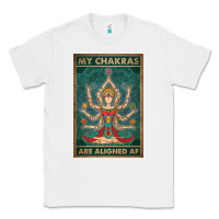 White my chakras are aligned af vintage yoga meditation Classic Tee - tuanDangUi