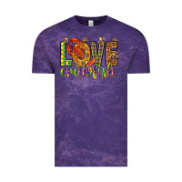 Cloud Purple Mardi Gras love crawfish Vintage Tee - NancyCooperArtShop