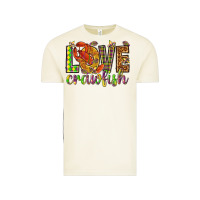 Vintage Arctic Mardi Gras love crawfish Vintage Tee - NancyCooperArtShop