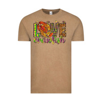 Vintage Coffee Mardi Gras love crawfish Vintage Tee - NancyCooperArtShop