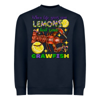 Navy when life gives you lemons boil some crawfish mard Heavyweight Sweatshirt - FaDigitalArtStudio