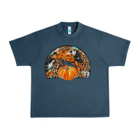 Midnight Navy western pumpkin fall rainbow Urban Heavy Tee - JahusDesignShop