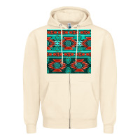Sandshell native american aztec seamless pattern 4 Zipper Hoodie - BundleAndBundleShop