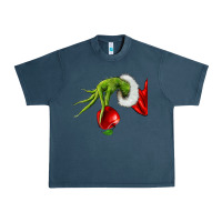 Midnight Navy Christmas Character Urban Heavy Tee - NancyCooperArtShop