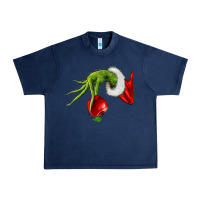 Navy Christmas Character Urban Heavy Tee - NancyCooperArtShop