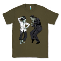 Army Green pulp frankenstein Classic Tee - tuanDangUi