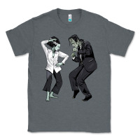 Charcoal Heather pulp frankenstein Classic Tee - tuanDangUi