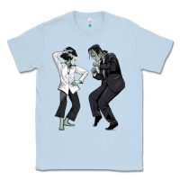 Dusty Blue pulp frankenstein Classic Tee - tuanDangUi