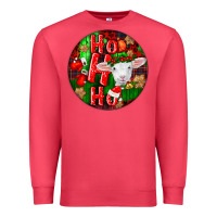 Cardinal ho ho ho merino wool baby sheep Premium Sweatshirt - LillyAllenDesigns