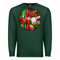 Sports Green ho ho ho merino wool baby sheep Premium Sweatshirt - LillyAllenDesigns