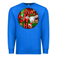 True Royal ho ho ho merino wool baby sheep Premium Sweatshirt - LillyAllenDesigns
