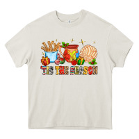 Cream 'tis the season Heavy Core Tee - MaliasSmallBusiness