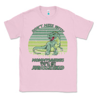 Bubblegum Pink Don t Mess With Mamasaurus You ll Get Jurasskicked Classic Tee - Bettercallsaul