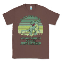 Don T Mess With Mamasaurus You Ll Get Jurasskicked Classic Tee | Teevron