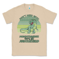 Mushroom Don t Mess With Mamasaurus You ll Get Jurasskicked Classic Tee - Bettercallsaul