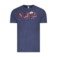 Vintage Denim valentines day nurse Vintage Tee - RanaPortraitStore