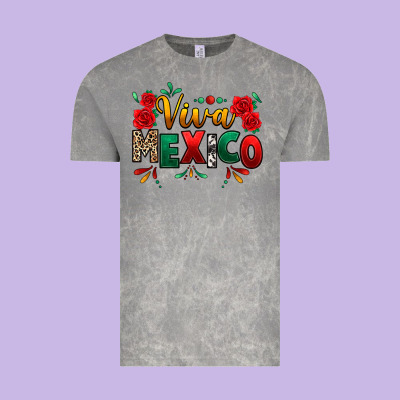 Viva Mexico Cinco De Mayo Vintage Tee Designed By Texasbilliewilder
