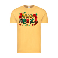 Vintage Mustard Viva Mexico Cinco De Mayo Vintage Tee - texasbilliewilder