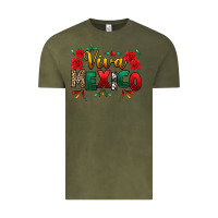 Vintage Olive Viva Mexico Cinco De Mayo Vintage Tee - texasbilliewilder