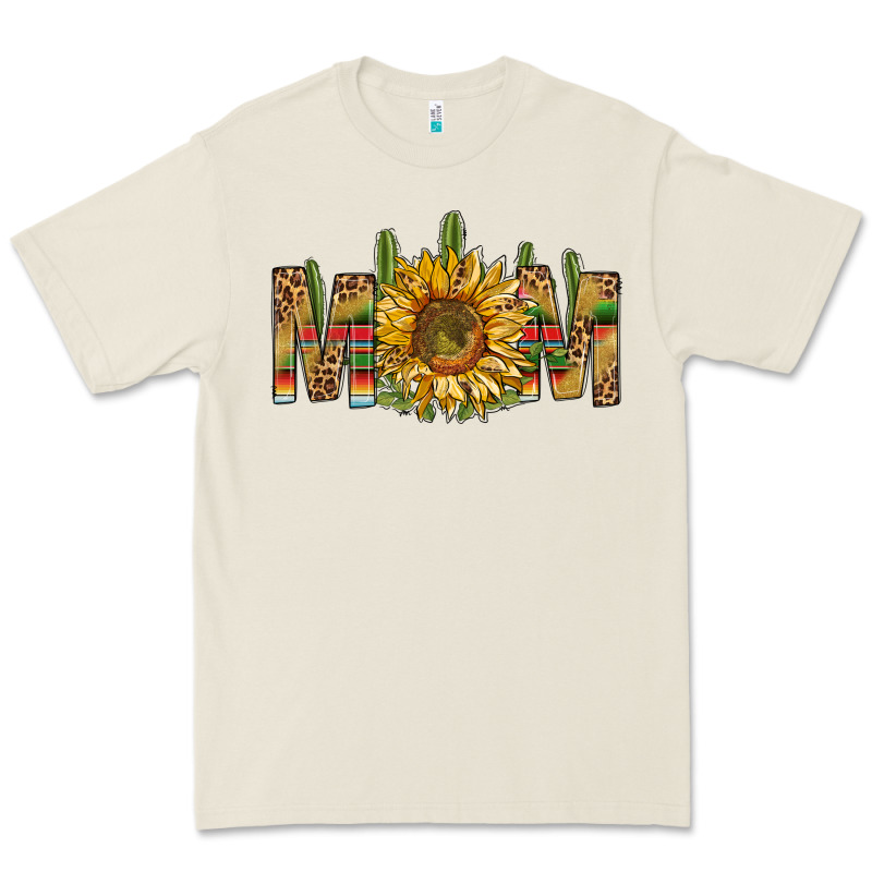 Western Mom With Sunflower Premium Tee by BundleAndBundleShop | Teevron
