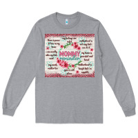 Heather Grey mommy reminder Long Sleeve Tee - TumblerDesignByShophia