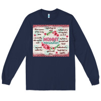 Navy mommy reminder Long Sleeve Tee - TumblerDesignByShophia