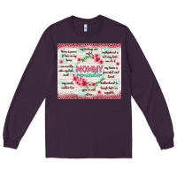 Plum mommy reminder Long Sleeve Tee - TumblerDesignByShophia
