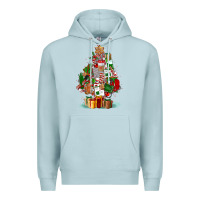 Blue Mist nurse christmas tree Premium Hoodie - FaDigitalArtStudio