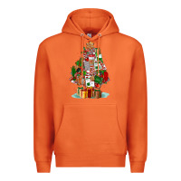 Carrot nurse christmas tree Premium Hoodie - FaDigitalArtStudio