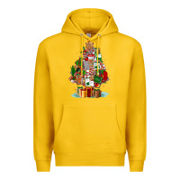 Lemon nurse christmas tree Premium Hoodie - FaDigitalArtStudio