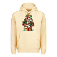 Pina Colada nurse christmas tree Premium Hoodie - FaDigitalArtStudio