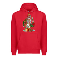 Red nurse christmas tree Premium Hoodie - FaDigitalArtStudio