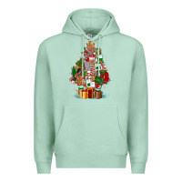 Seafoam nurse christmas tree Premium Hoodie - FaDigitalArtStudio