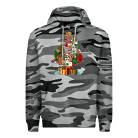 Slate Camo nurse christmas tree Premium Hoodie - FaDigitalArtStudio
