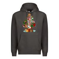 Smoke nurse christmas tree Premium Hoodie - FaDigitalArtStudio
