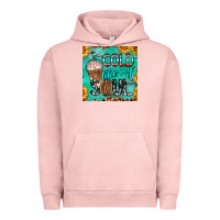 Pigment Salmon cold like my soul  mug coaster Urban Hoodie - BarkalooDesign