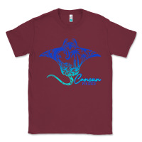 Burgundy Cancun Sea Stingray Mexico Matching Family Vacatio Classic Tee - tuanDangUi