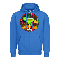 True Royal hispanic heritage month round earrings 2 Zipper Hoodie - BundleAndBundleShop