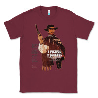 Burgundy a fistful of dollars vintage Classic Tee - tuanDangUi