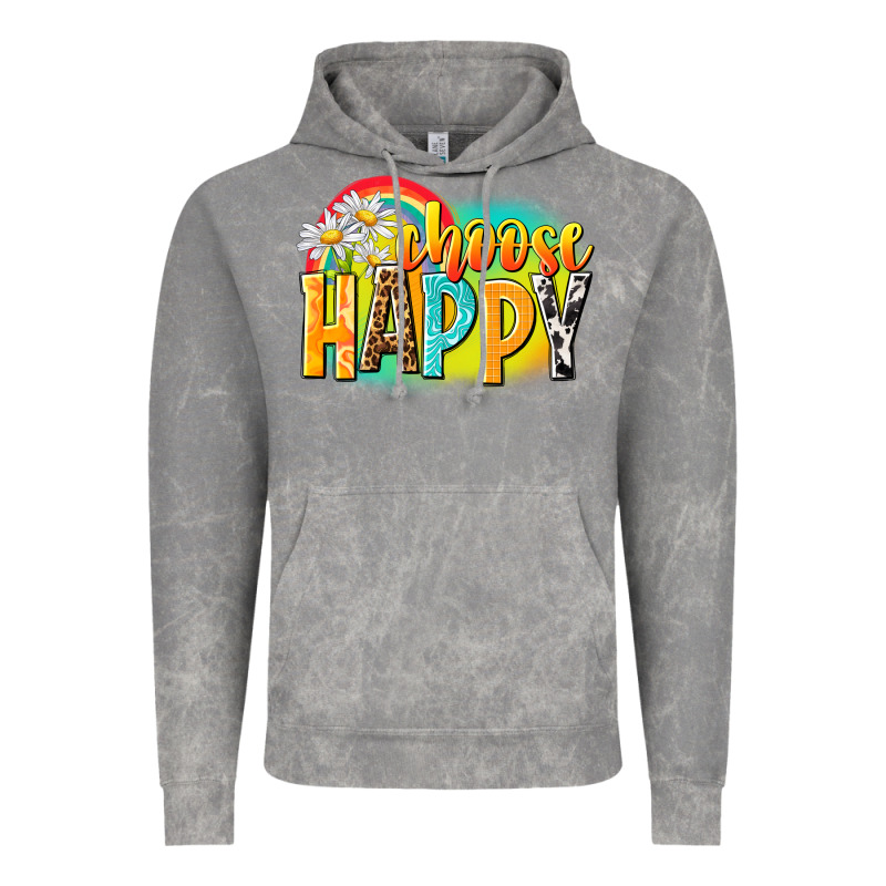 Choose Happy Vintage Hoodie by NancyCooperArtShop | Teevron