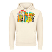 Vintage Artic Choose happy Vintage Hoodie - NancyCooperArtShop