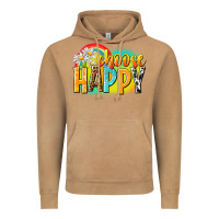 Vintage Camel Choose happy Vintage Hoodie - NancyCooperArtShop